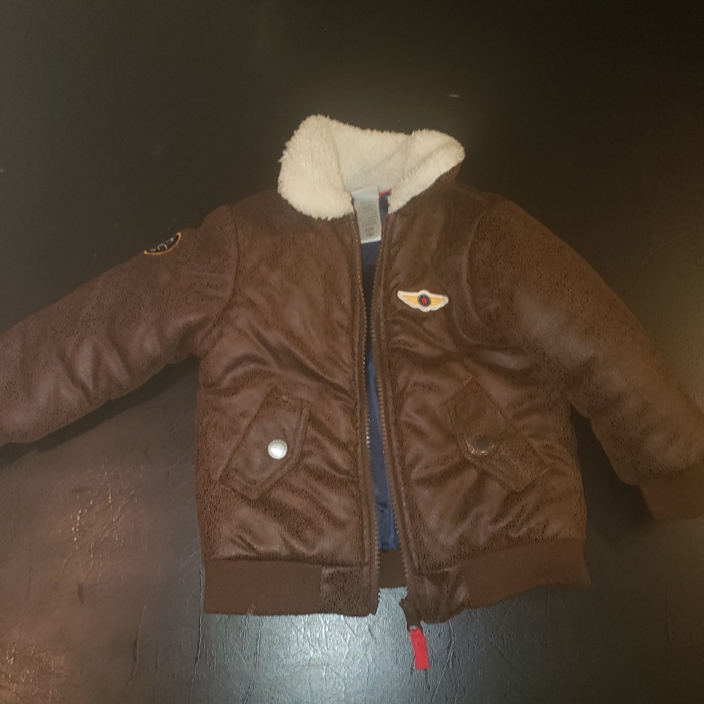 🔥Host Pick🔥 Little Me Brown Bomber Jacket